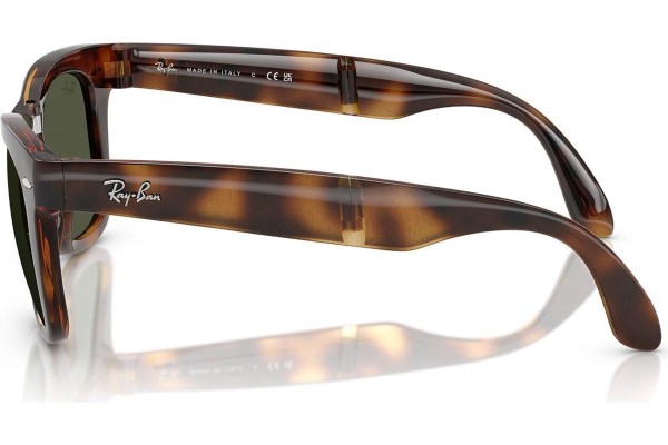Okulary przeciwsłoneczne Ray-Ban Folding Wayfarer RB4105 710/31 Kwadratowe Havana