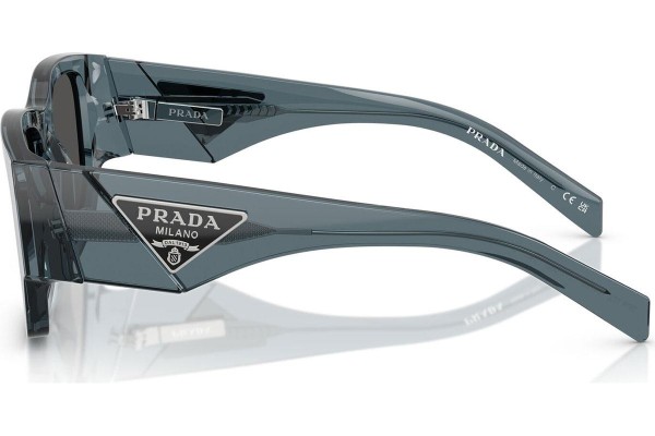 Okulary przeciwsłoneczne Prada PR10ZS 17T08Z Kwadratowe Niebieskie
