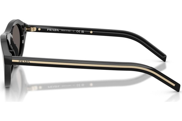 Okulary przeciwsłoneczne Prada PRB15S 16K731 Kocie oczy Czarne