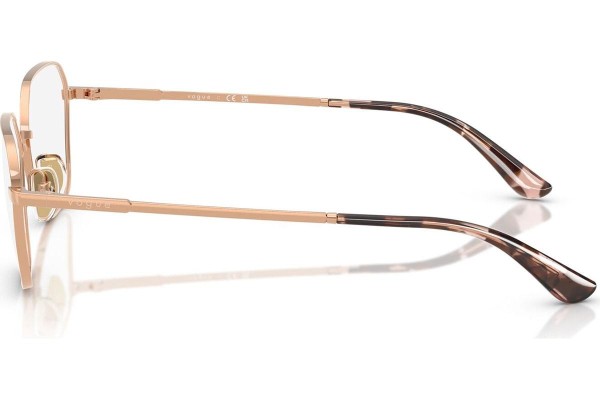 Okulary korekcyjne Vogue Eyewear VO4334 5152 Kocie oczy Złote