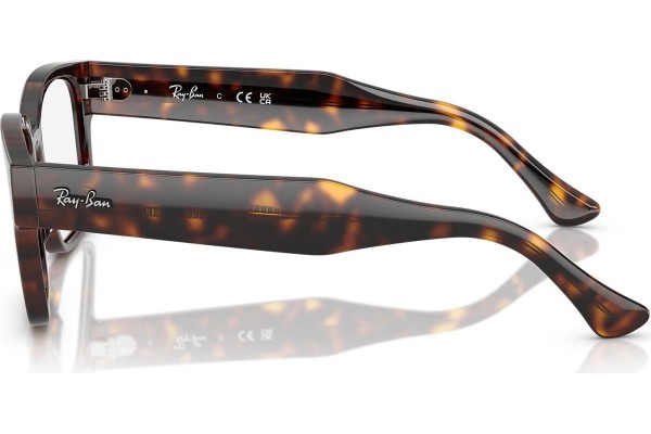 Okulary korekcyjne Ray-Ban Laurene RX7256 8320 Kwadratowe Havana