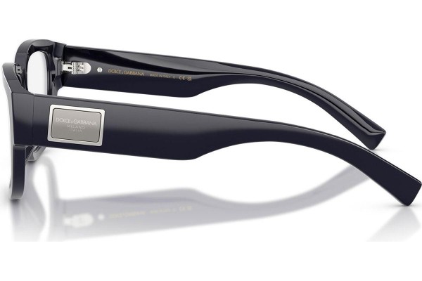 Okulary korekcyjne Dolce & Gabbana DG3423 3094 Kwadratowe Niebieskie