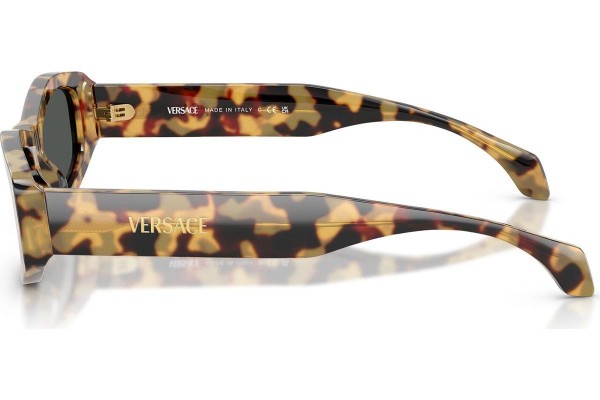 Okulary przeciwsłoneczne Versace VE4487 777/87 Owalne Havana
