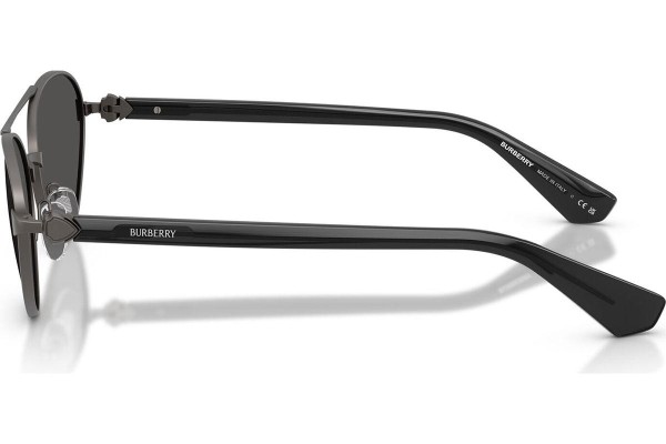 Okulary przeciwsłoneczne Burberry BE3165 131687 Owalne Szare