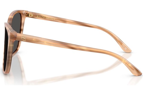 Okulary przeciwsłoneczne Ralph Lauren RL8201 617987 Kwadratowe Brązowe