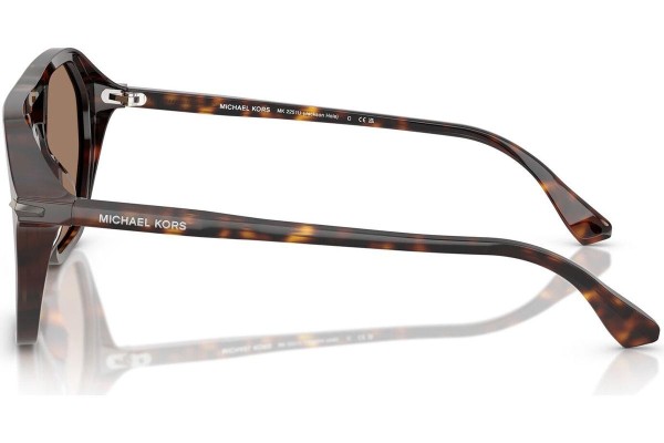 Okulary przeciwsłoneczne Michael Kors Jackson Hole MK2251U 300673 Pilotki (Aviator) Havana