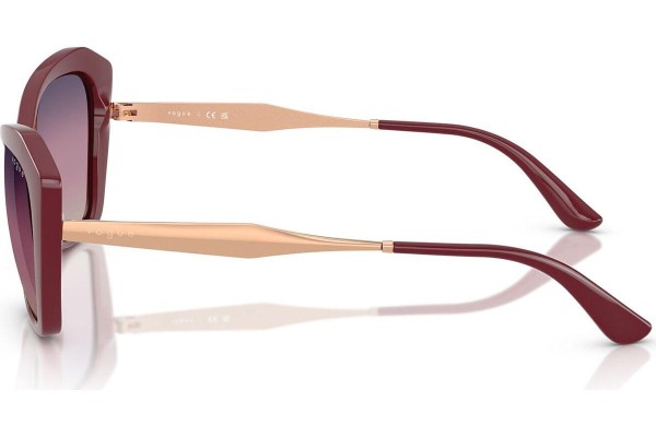 Okulary przeciwsłoneczne Vogue Eyewear VO5626S 2875U6 Kocie oczy Czerwone