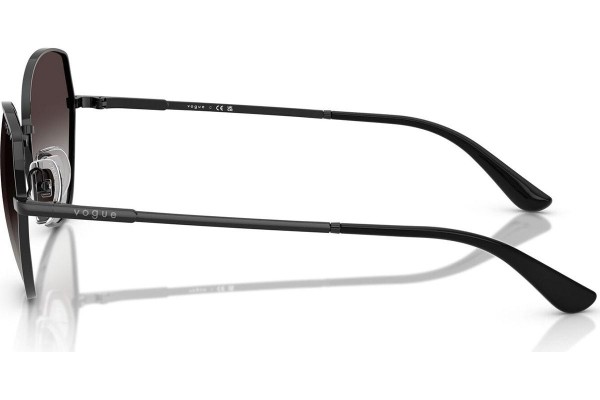 Okulary przeciwsłoneczne Vogue Eyewear VO4330S 352/8G Kocie oczy Czarne
