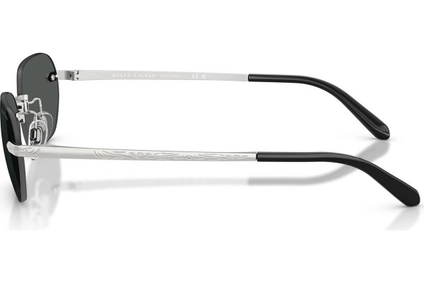 Okulary przeciwsłoneczne Ralph Lauren RL7089 900187 Prostokątne Srebrne
