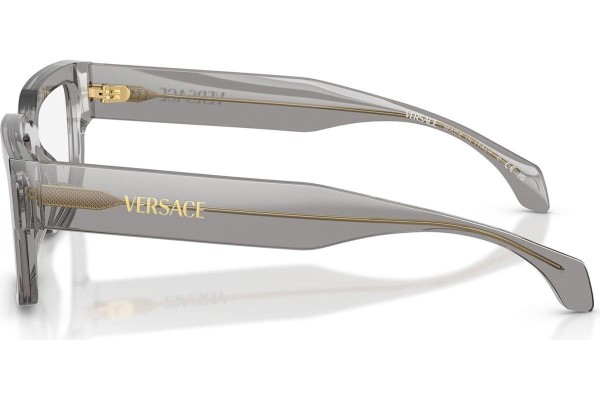 Okulary korekcyjne Versace VE3374U 5510 Kwadratowe Szare