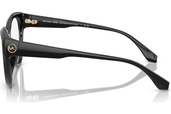 Okulary korekcyjne Michael Kors Amelia Island MK4145U 3005 Kocie oczy Czarne