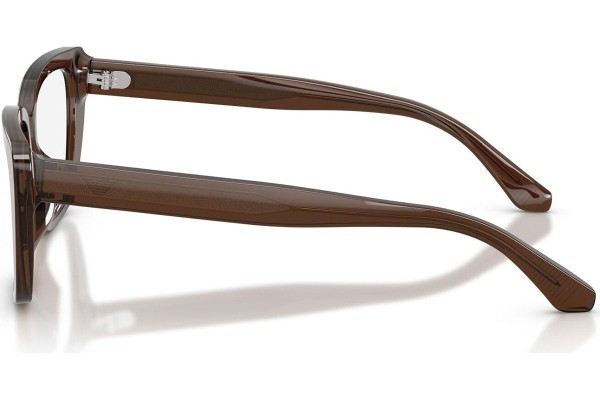 Okulary korekcyjne Emporio Armani EA3256U 6251 Kocie oczy Brązowe