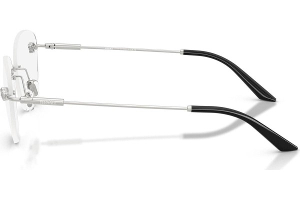 Okulary korekcyjne Versace VE1305 1000 Okrągłe Srebrne