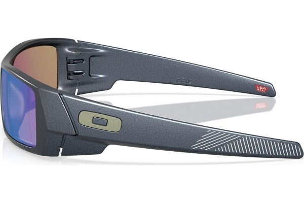 Okulary przeciwsłoneczne Oakley Gascan OO9014 9014D4 PRIZM Sapphire Prostokątne Szare