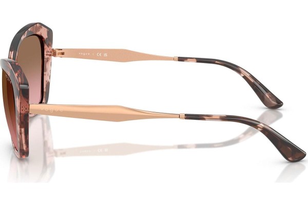 Okulary przeciwsłoneczne Vogue Eyewear VO5626S 319914 Kocie oczy Havana