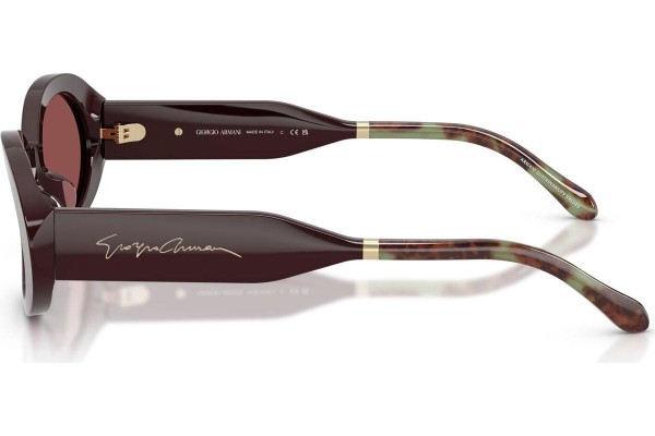 Okulary przeciwsłoneczne Giorgio Armani AR8234U 622875 Owalne Fioletowe