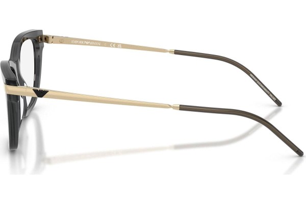 Okulary korekcyjne Emporio Armani EA3262 6262 Kocie oczy Czarne