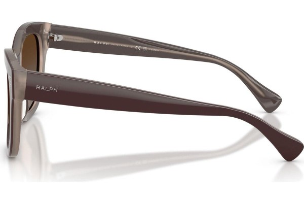 Okulary przeciwsłoneczne Ralph by Ralph Lauren RA5301U 6055T5 Polarized Kocie oczy Brązowe