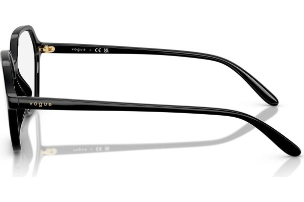 Okulary korekcyjne Vogue Eyewear VO5622 W44 Kwadratowe Czarne