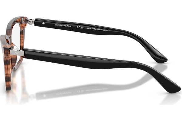 Okulary korekcyjne Emporio Armani EA3261U 6266 Kocie oczy Havana