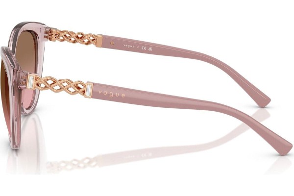 Okulary przeciwsłoneczne Vogue Eyewear VO5634SB 282814 Kocie oczy Różowe