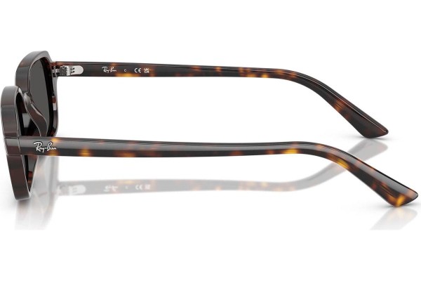 Okulary przeciwsłoneczne Ray-Ban Zuri RB4455 135987 Prostokątne Havana