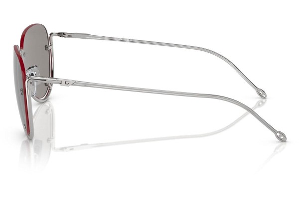 Okulary przeciwsłoneczne Diesel DL1003 103/6G Pilotki (Aviator) Srebrne