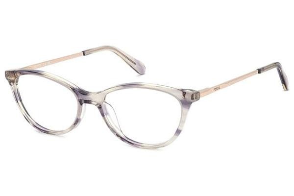 Okulary korekcyjne Fossil FOS7196 G3I Kocie oczy Fioletowe