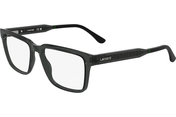 Okulary korekcyjne Lacoste L2976 035 Kwadratowe Szare