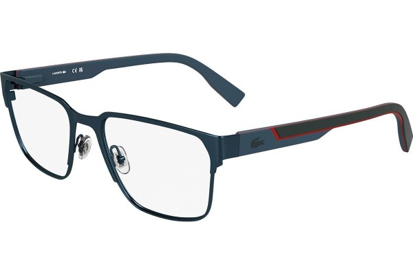 Okulary korekcyjne Lacoste L2306 424 Kwadratowe Niebieskie