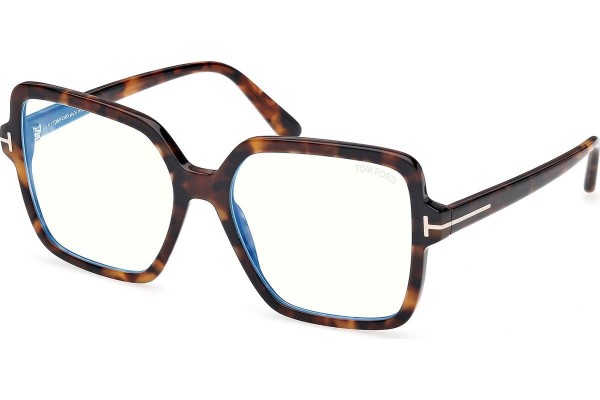 Okulary korekcyjne Tom Ford FT6063-B 052 Kwadratowe Havana