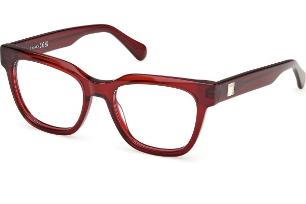 Okulary korekcyjne Max&Co. MO5187 066 Kwadratowe Czerwone