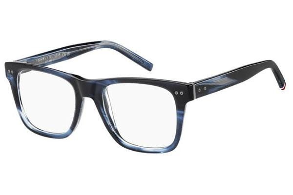 Okulary korekcyjne Tommy Hilfiger TH85 38I Kwadratowe Niebieskie