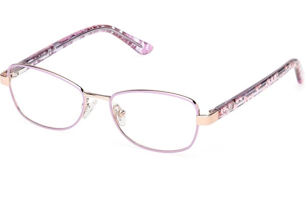 Okulary korekcyjne Guess GU50266 079 Prostokątne Fioletowe