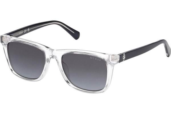 Okulary przeciwsłoneczne Guess GU00227 26B Kwadratowe Przezroczyste
