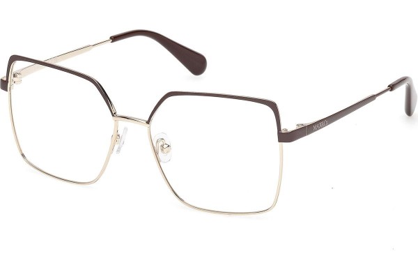Okulary korekcyjne Max&Co. MO5097 32B Kwadratowe Złote