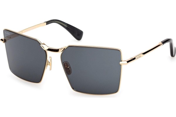 Okulary przeciwsłoneczne Max Mara Miller 3 MM0135 30N Kwadratowe Złote