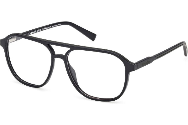 Okulary korekcyjne Timberland TB50067 002 Kwadratowe Czarne