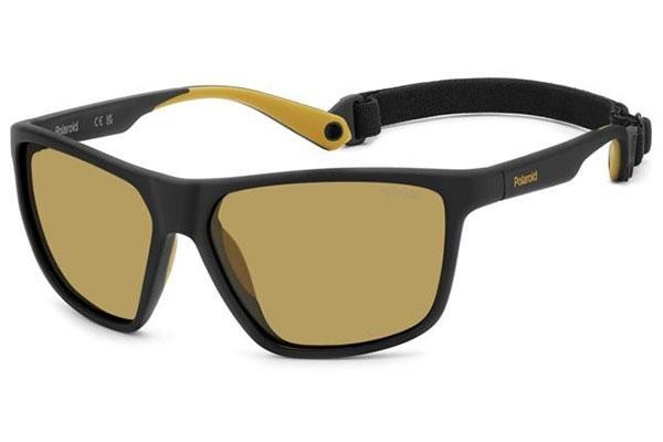 Okulary przeciwsłoneczne Polaroid PLD7040/S PGC/MU Prostokątne Czarne