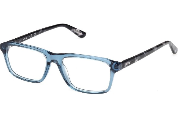 Okulary korekcyjne Guess GU50269 090 Prostokątne Niebieskie
