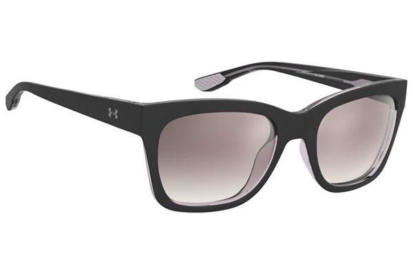 Okulary przeciwsłoneczne Under Armour UADIME 08A/NQ Kocie oczy Czarne