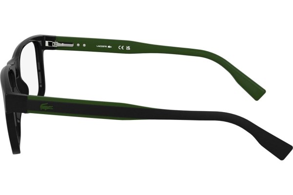 Okulary korekcyjne Lacoste L2972 001 Kwadratowe Czarne