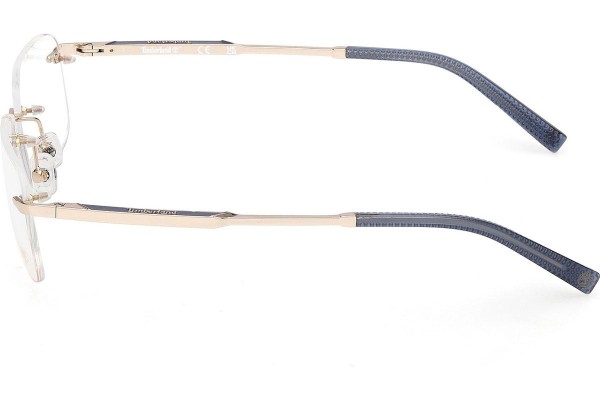 Okulary korekcyjne Timberland TB50075 032 Prostokątne Złote