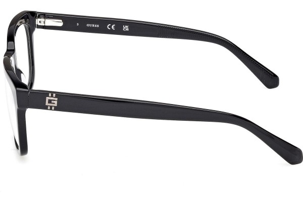 Okulary korekcyjne Guess GU50251 001 Kwadratowe Czarne