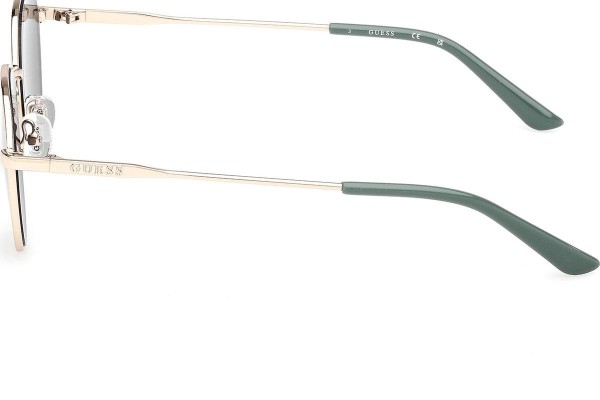Okulary przeciwsłoneczne Guess GU00237 32N Okrągłe Złote