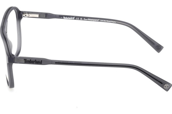 Glasses Timberland TB50067 020 Kwadratowe Szare