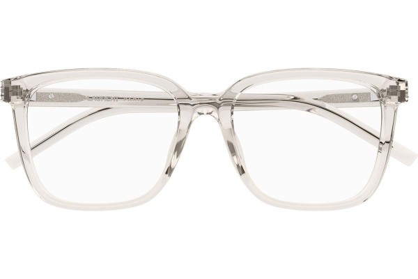 Okulary korekcyjne Saint Laurent SLM142/F 003 Kwadratowe Brązowe