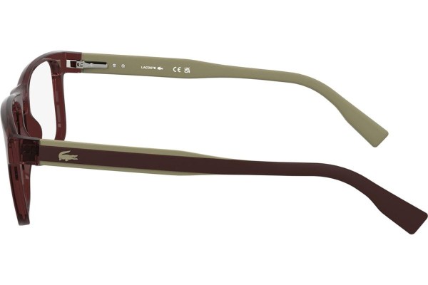 Okulary korekcyjne Lacoste L2972 601 Kwadratowe Czerwone