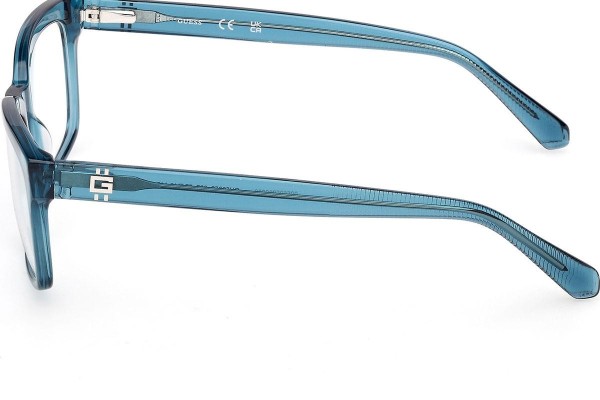 Okulary korekcyjne Guess GU50252 087 Prostokątne Niebieskie