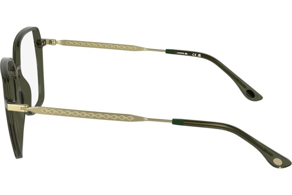 Okulary korekcyjne Lacoste L2981 275 Kocie oczy Brązowe